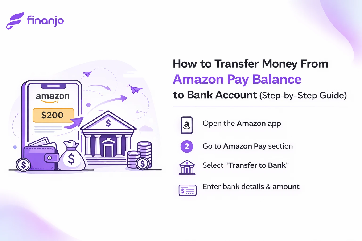 Amazon Pay Balance to Bank Account