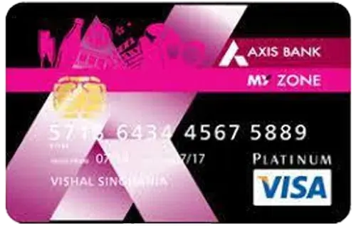 Axis-Bank My Zone Easy Credit Card