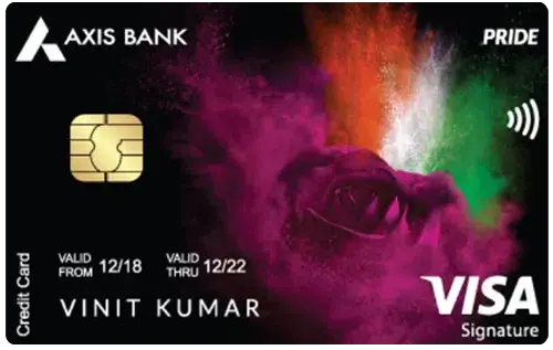 Axis Pride Signature Credit Card