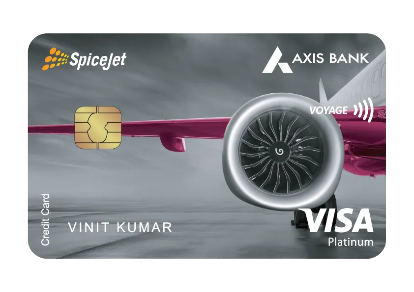 Axis SpiceJet Voyage Credit Card