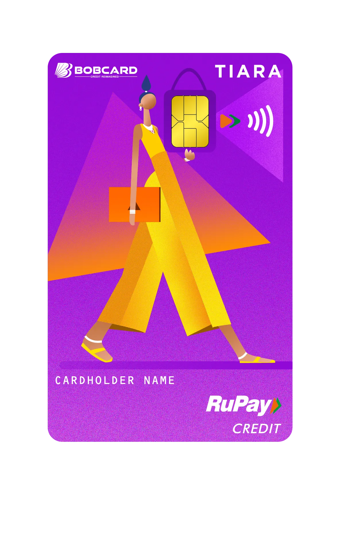 BOB Tiara RUPAY Credit Card