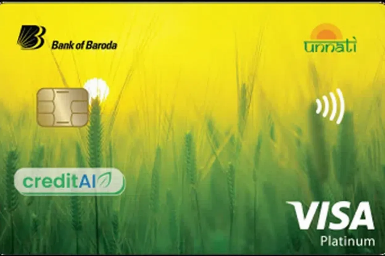 BOB Unnati VISA Credit Card
