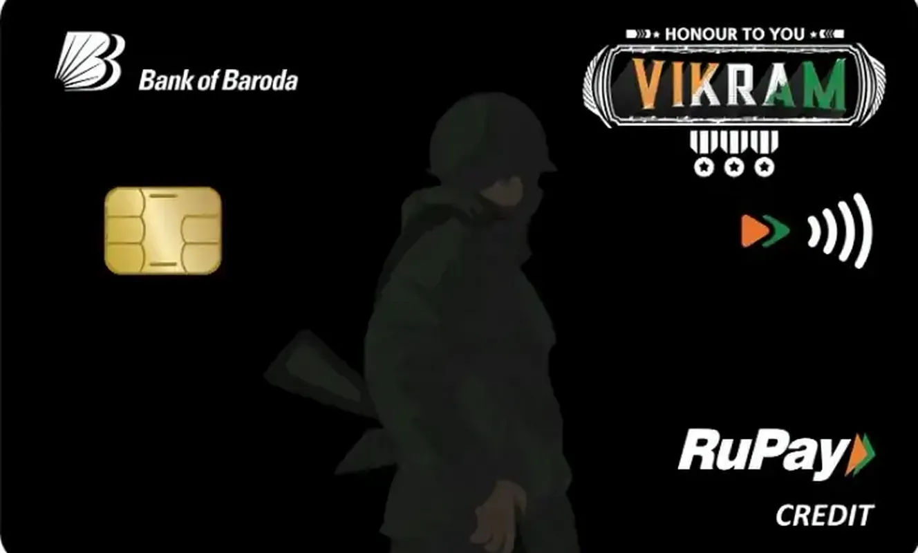 BOB Vikram RUPAY Credit Card