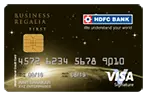 HDFC Business Regalia First Credit Card