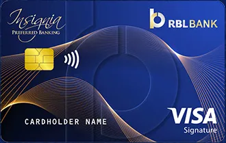 RBL Insignia Preferred Banking Visa Credit Card