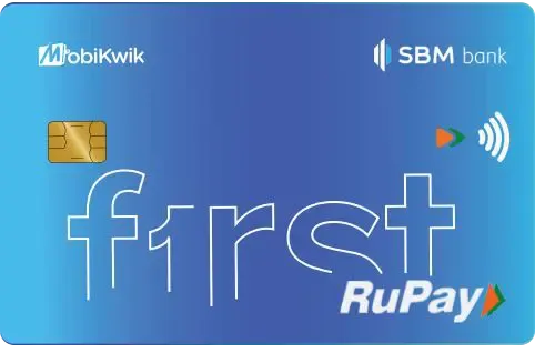 SBM MobikWik First RUPAY Credit Card