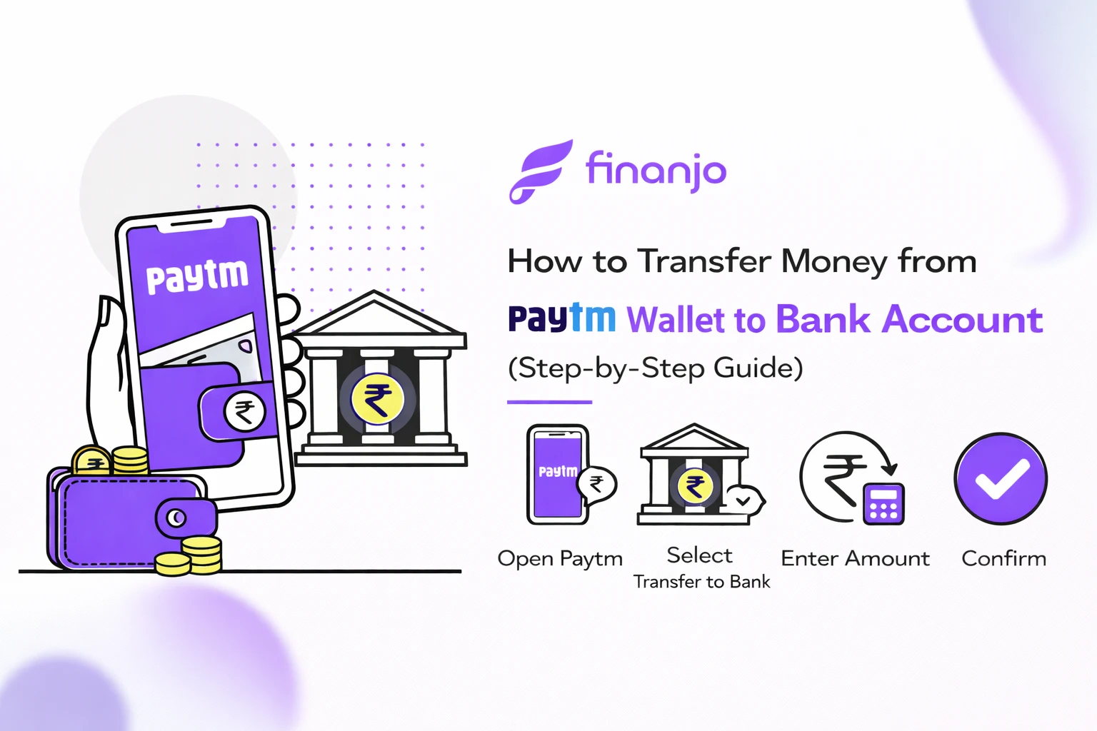Transfer Money from Paytm Wallet to Bank Account