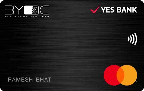 YES Bank BYOC Cashback Visa Credit Card