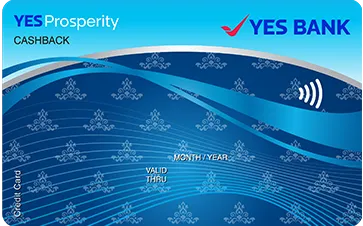 YES Prosperity Cashback Mastercard Credit Card